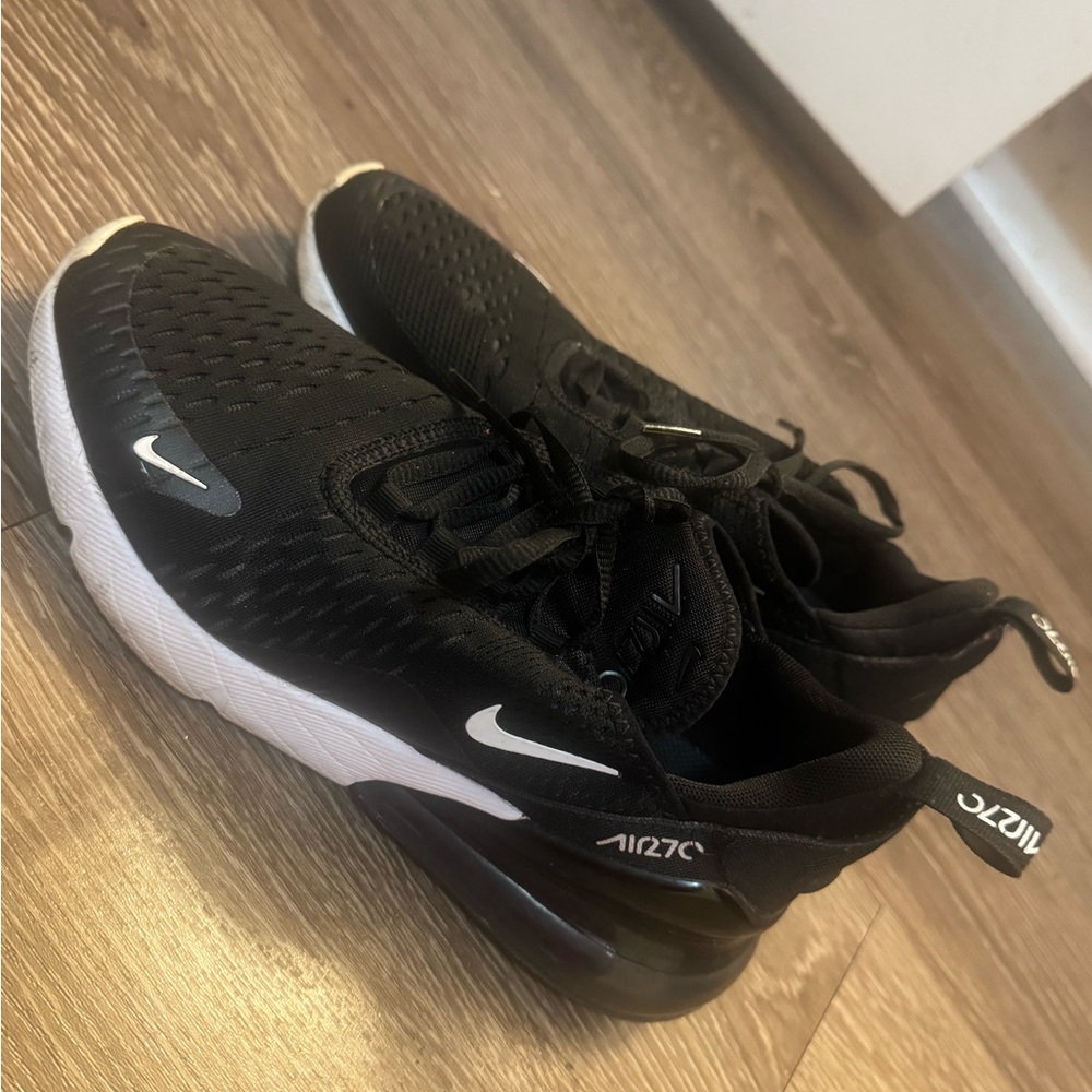 Nike Black and White Athletic Shoes